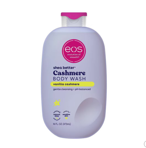 eos Shea Better Cashmere Body Wash – Gel de Ducha Suavizante con Manteca de Karité (16 fl oz)
